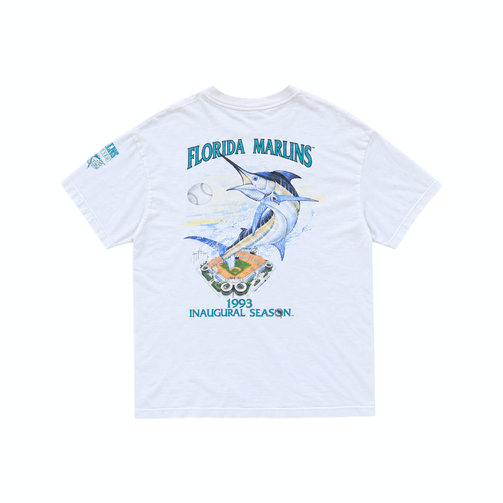 1993 Florida Marlins Inaugural Season Pocket T-Shirt
