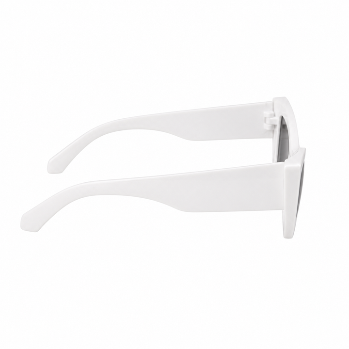 White Cat Eye Sunglasses