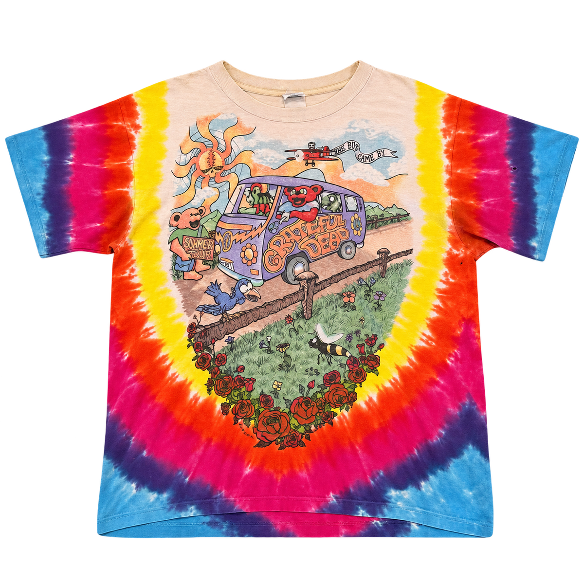 Vintage Grateful Dead 'Summer Tour 1994' Tie-Dye T-Shirt