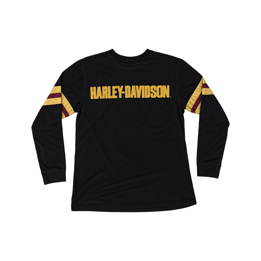 Harley Davidson Logo Long Sleeve T-Shirt