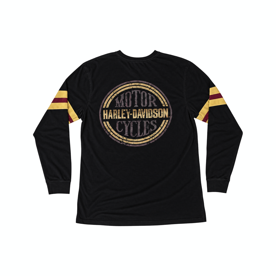 Harley Davidson Logo Long Sleeve T-Shirt
