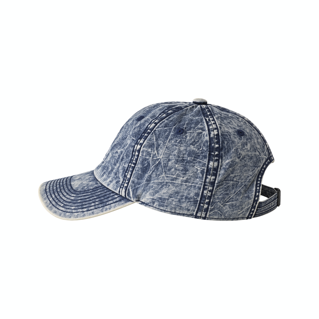 Faded Blue Acid Wash &