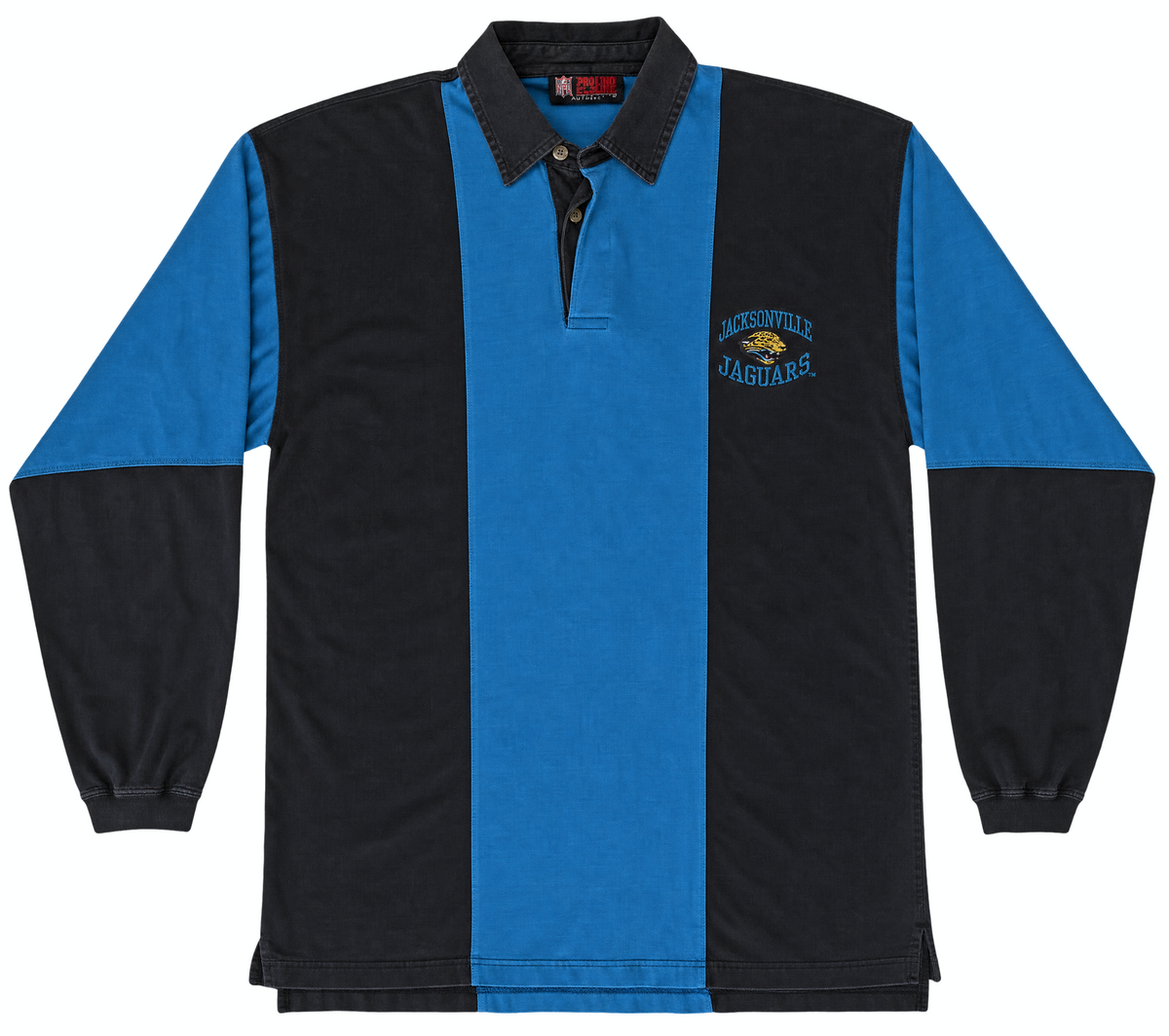 Jackson Jaguars Black and Blue Long Sleeve Shirt