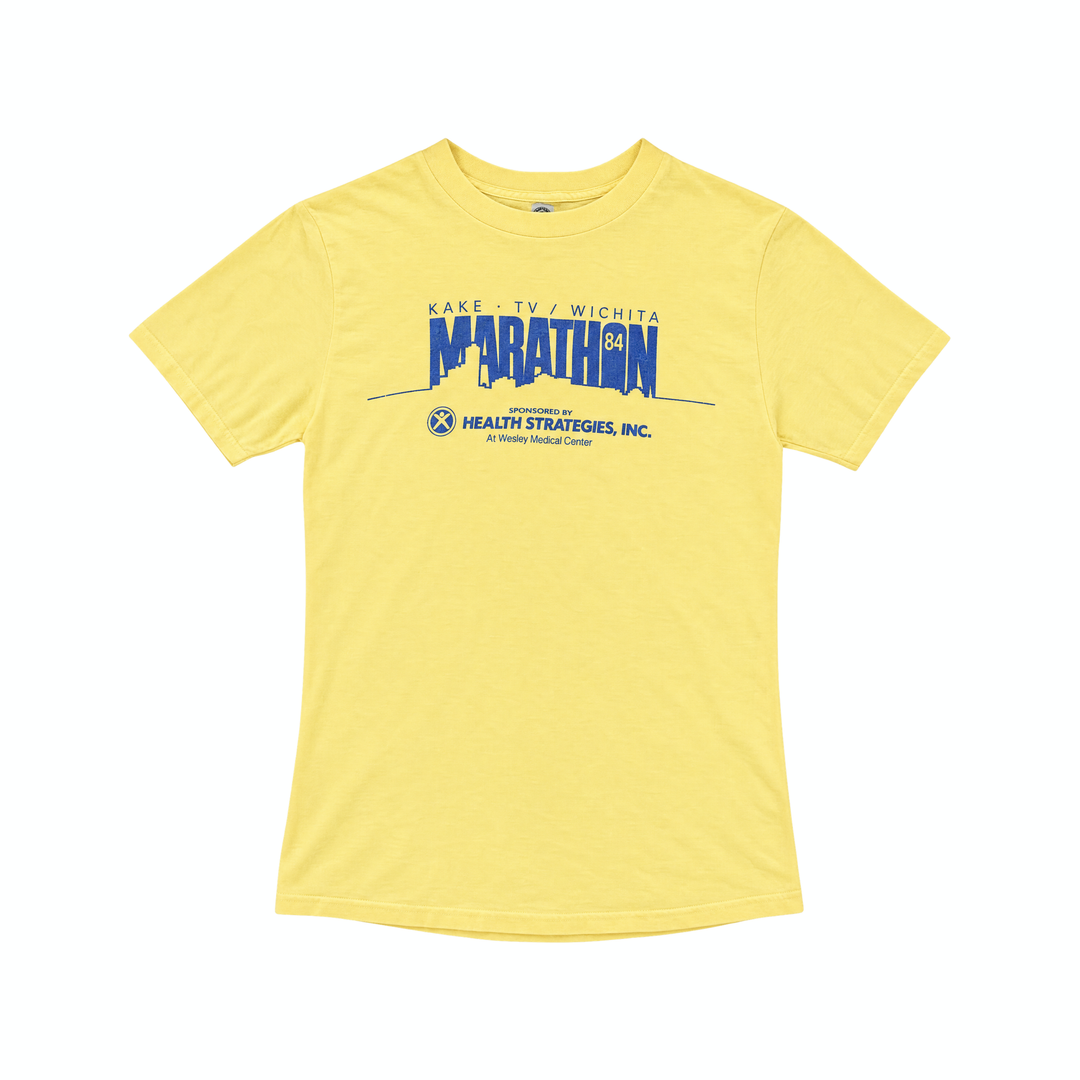 Vintage 1984 KAKE-TV Wichita Marathon T-Shirt