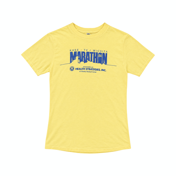 Vintage 1984 KAKE-TV Wichita Marathon T-Shirt