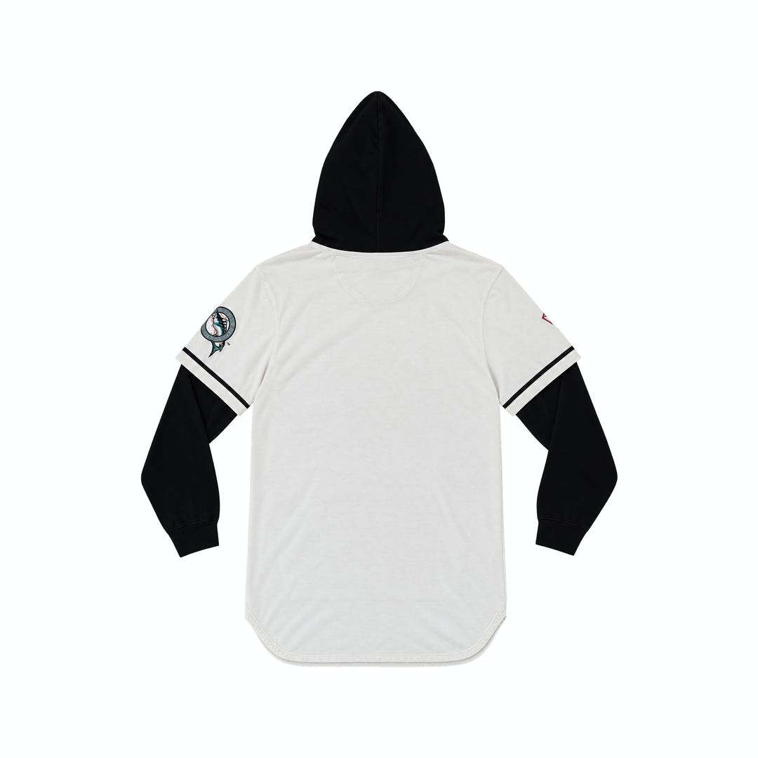 Miami Marlins Cooperstown Trifecta Shortstop Pullover Hoodie