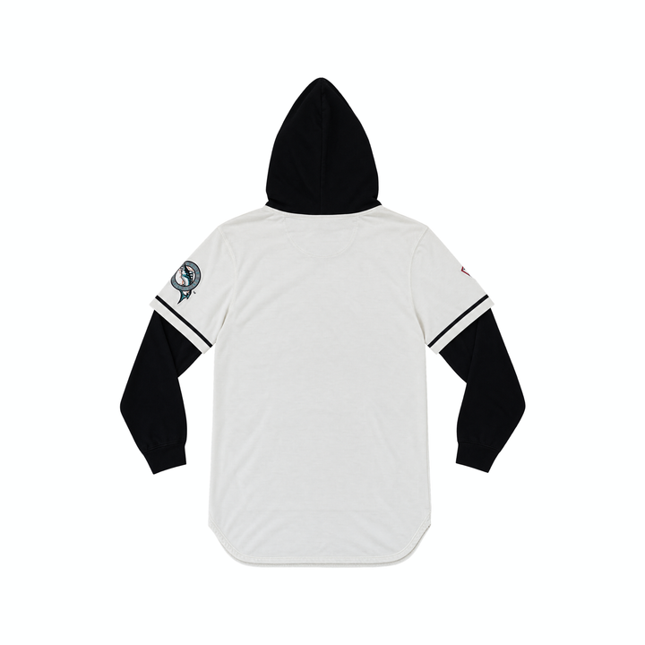 Miami Marlins Cooperstown Trifecta Shortstop Pullover Hoodie