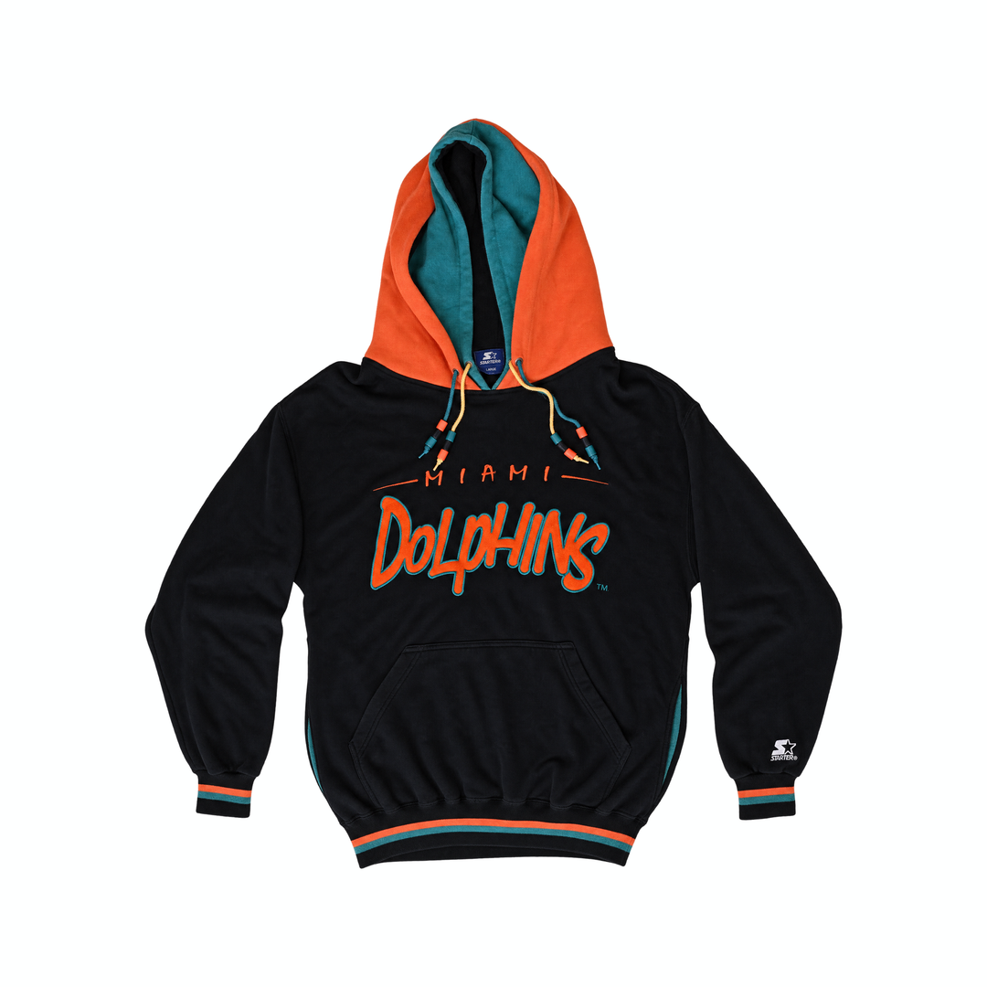 Vintage 90s Miami Dolphins Starter Double Hoodie