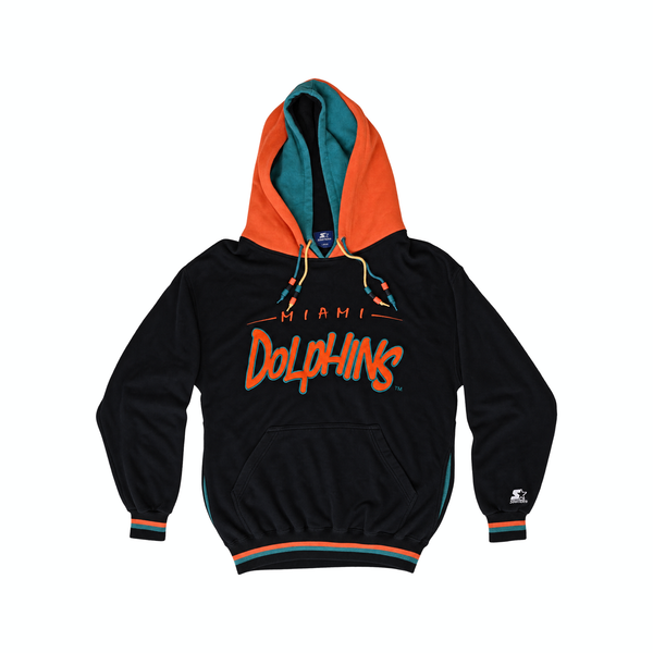 Vintage 90s Miami Dolphins Starter Double Hoodie