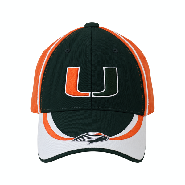 Vintage Miami Hurricanes Tri-Color Hat