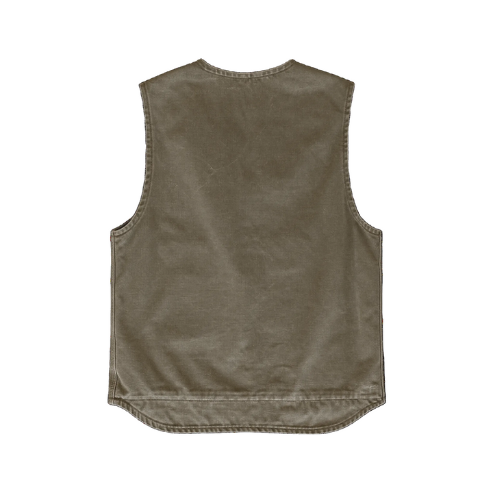Carhartt Camel Denim Zip Up Vest