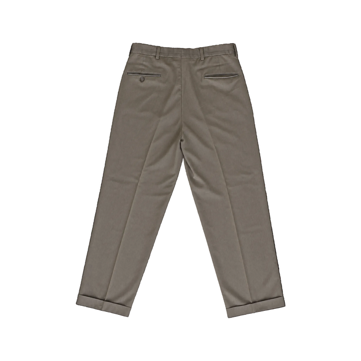 Claiborne Brown Buttoned/Cuffed Trousers