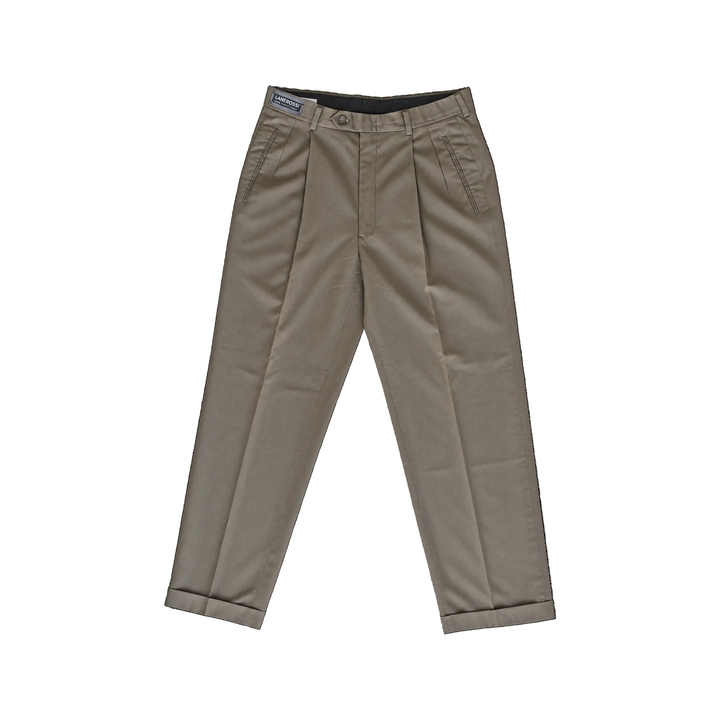 Claiborne Brown Buttoned/Cuffed Trousers