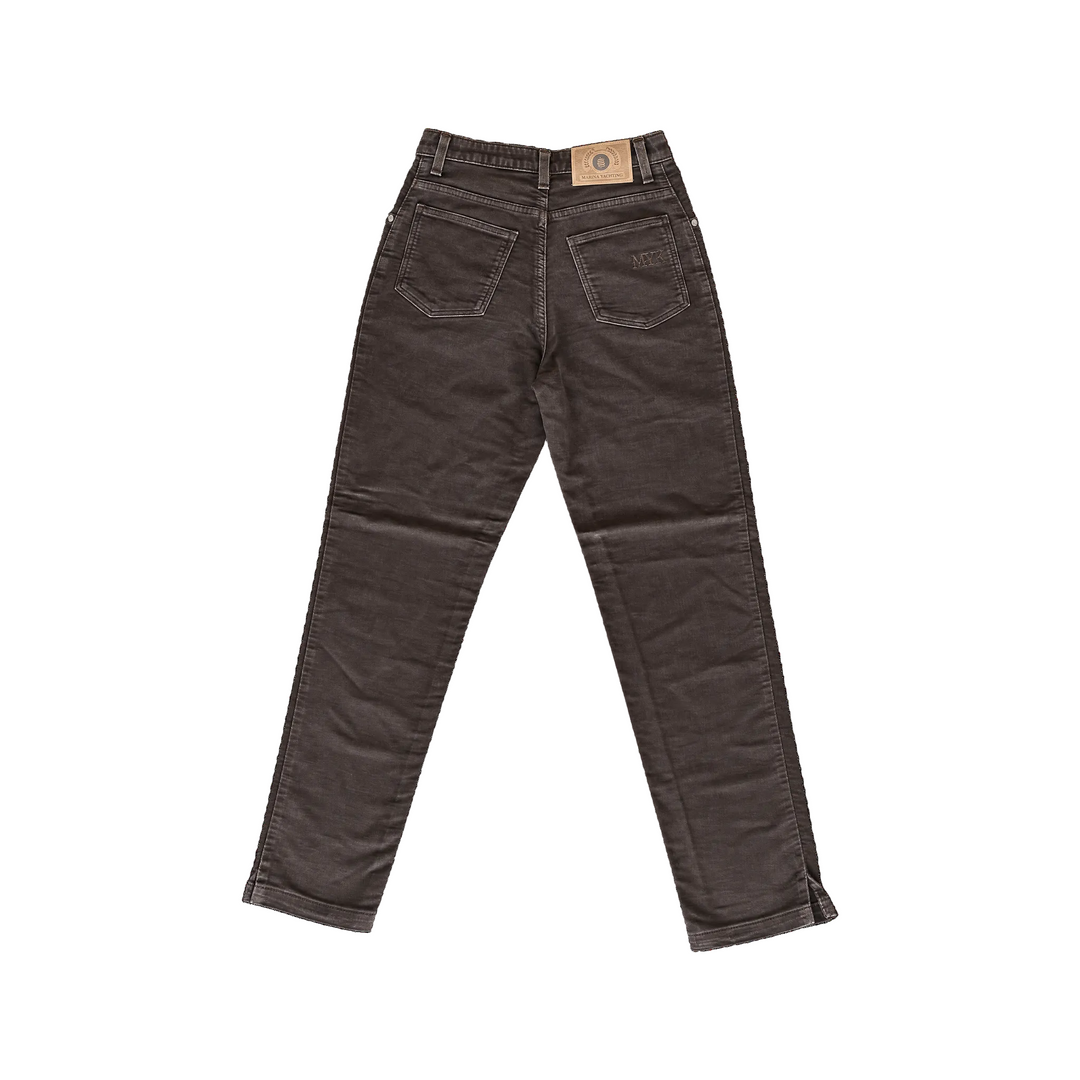 Brown Marina Yachting Suede-Style Skinny Jean