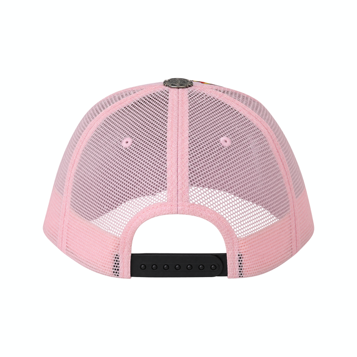 Vintage Cliff Raven Pink Japanese Tattoo Snapback Trucker Cap