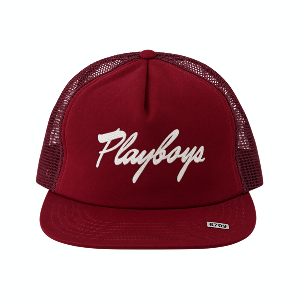 80s Burgundy 'Playboys' Snapback