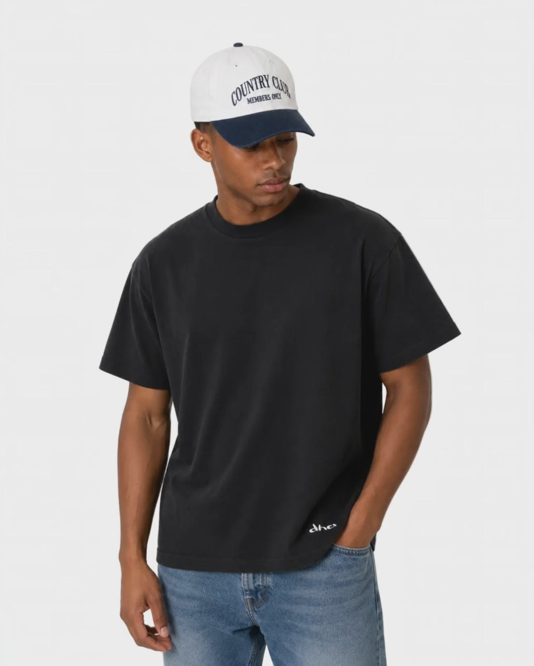 DNA in motion — Navy &amp; White &