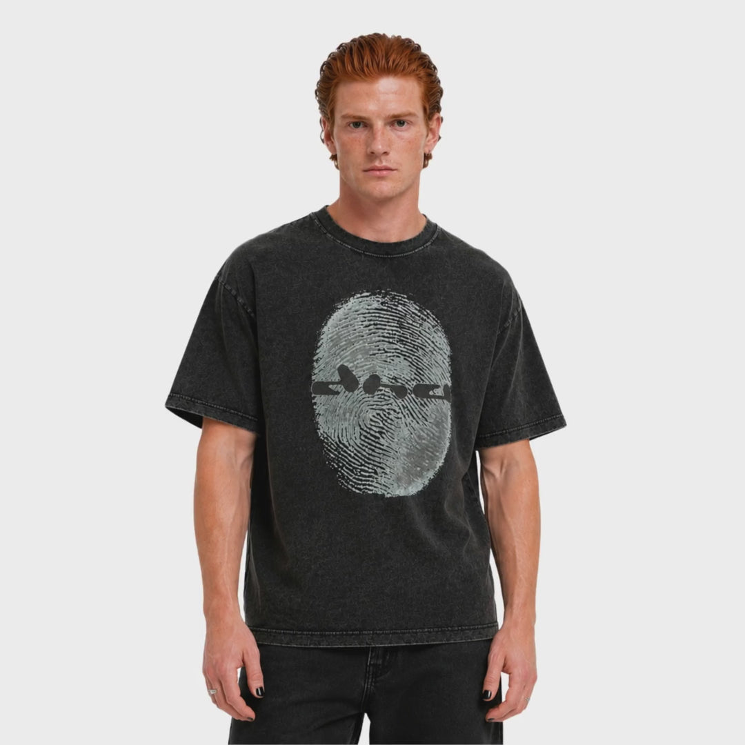 DNA in motion — The Imprint Tee - Black Sulfur turnaround
