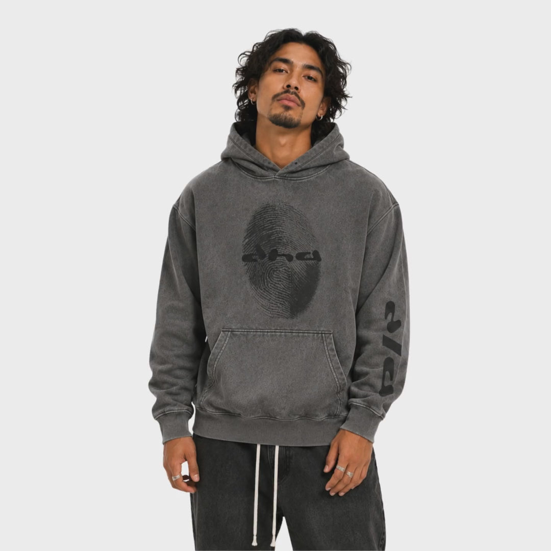 DNA in motion — The Imprint Hoodie - Ash Gray turnaround