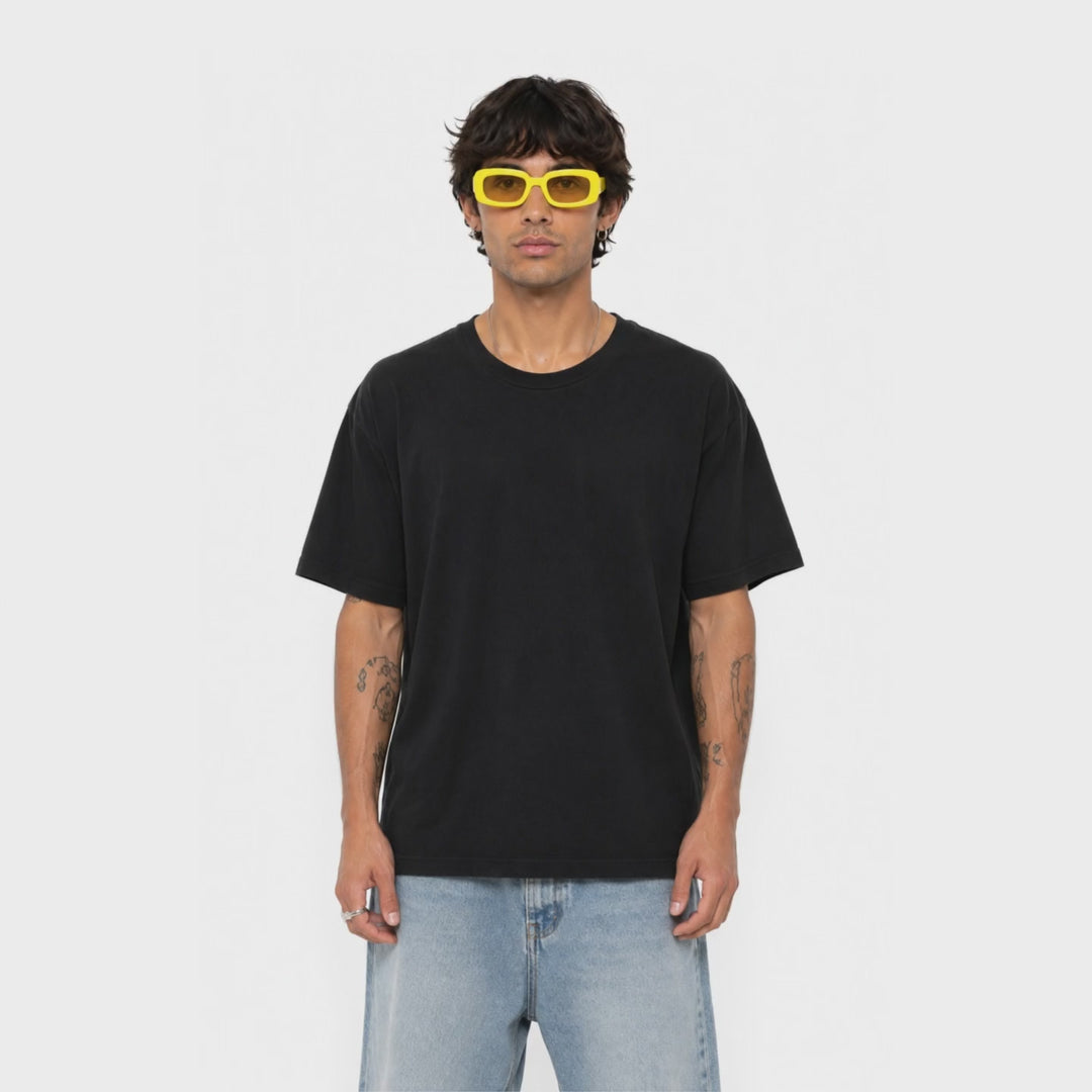 DNA in motion — NÜTRL x INDY Yellow Rectangular Sunglasses turnaround