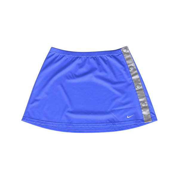 Vintage 90s Nike Blue Snap Skirt