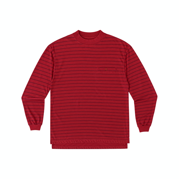 Red Printed Generra Long Sleeve T-Shirt