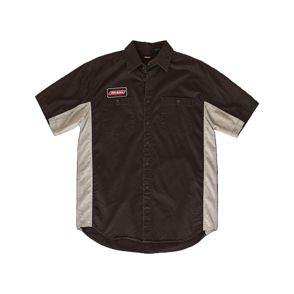 Dickies Two-Tone Brown Mechanic Shirt