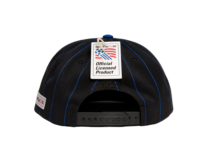 Vintage World Cup USA 1994 Sweden Pinstripes Twins Enterprise Snapback Hat