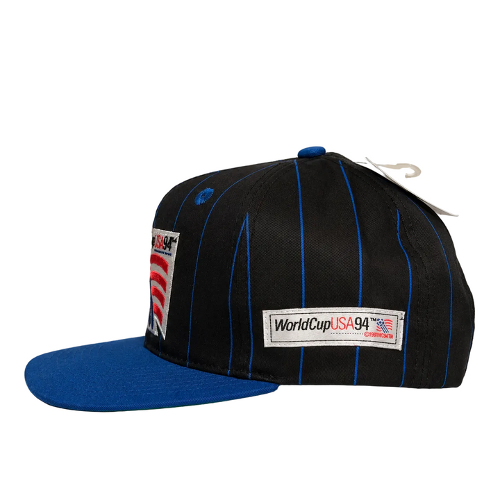 Vintage World Cup USA 1994 Sweden Pinstripes Twins Enterprise Snapback Hat