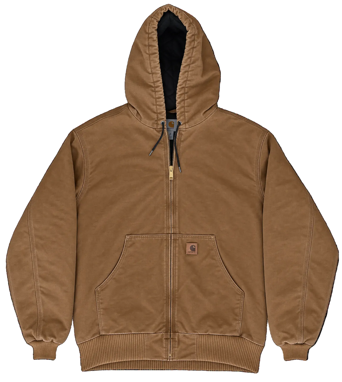 Carhartt J130 Brown Sandstone Duck Active Jacket