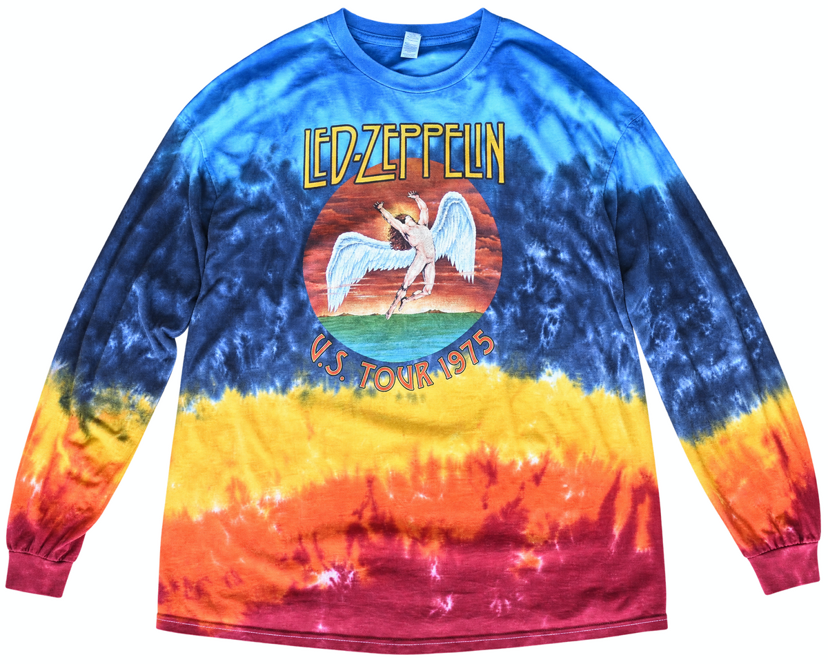 Led Zeppelin Tie-Dye Long Sleeve Shirt