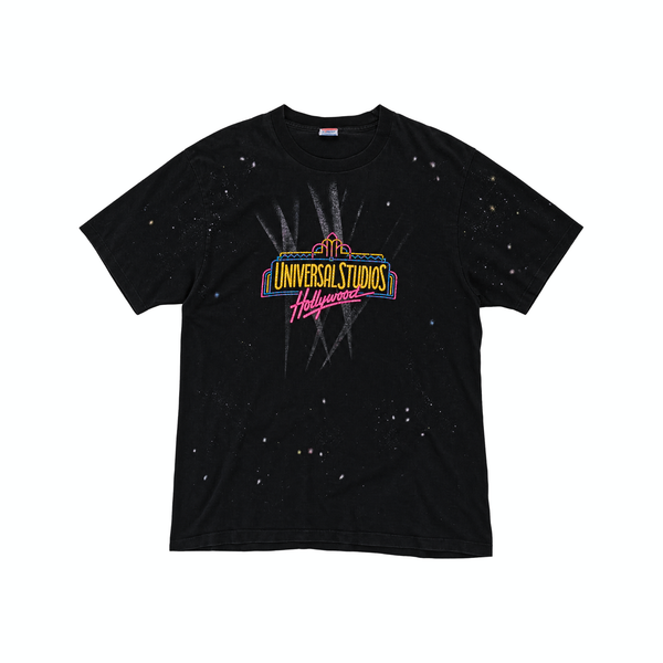 Vintage Universal Studios Splatterpaint Black Graphic T-Shirt