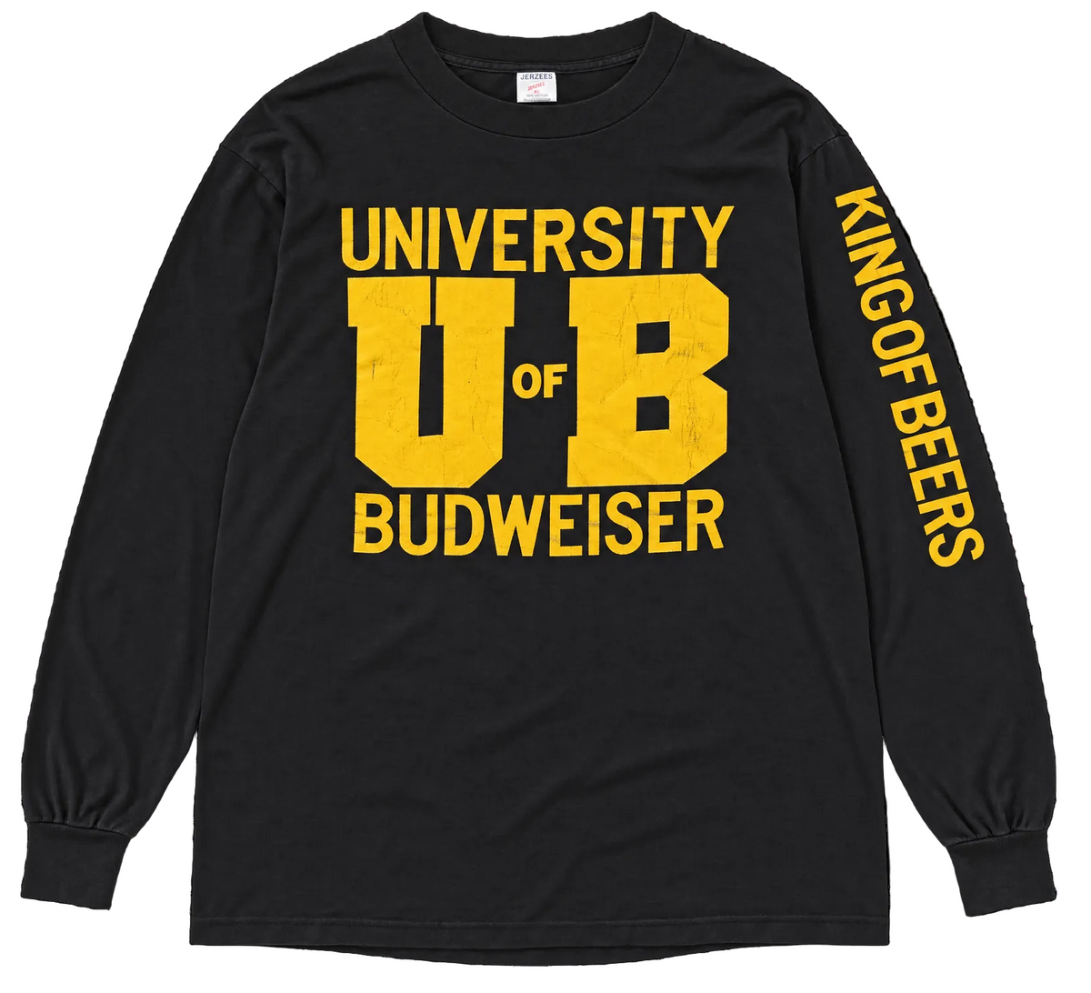 University of Budweiser Long Sleeve Graphic T-Shirt