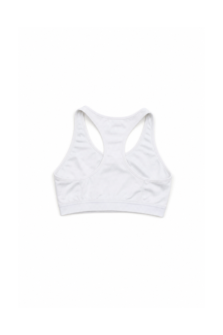 Adidas White Sports Bra
