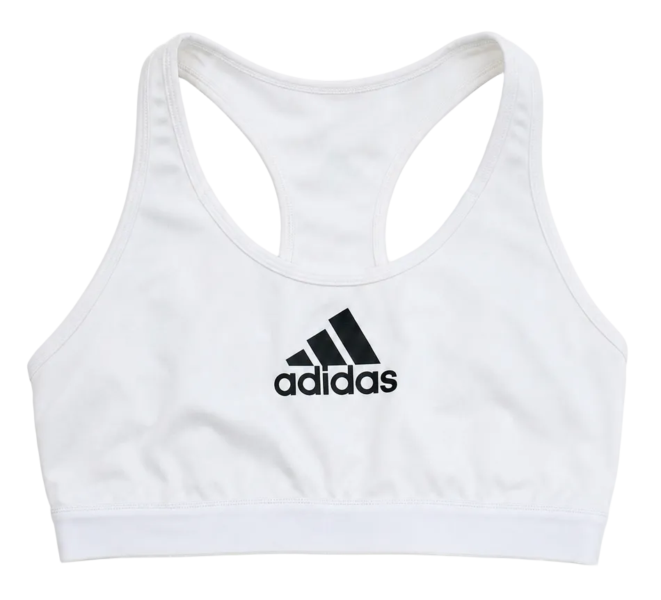 Adidas White Sports Bra