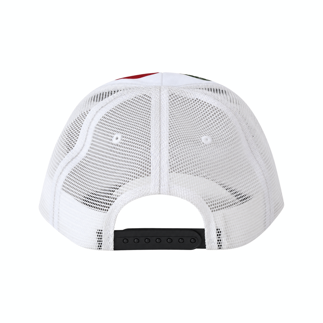 Vintage Cliff Raven White Japanese Tattoo Snapback Trucker Cap