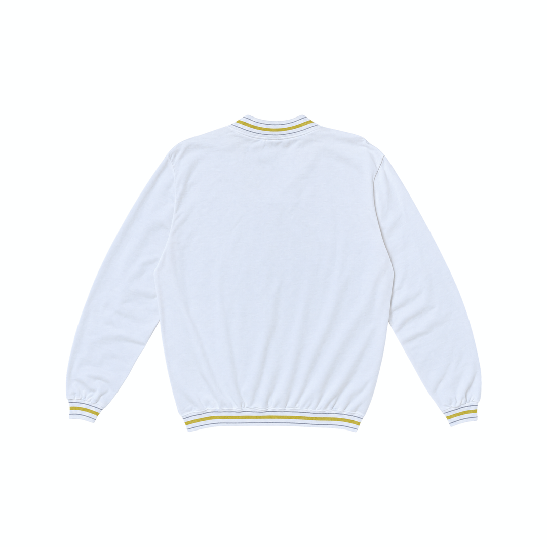Vintage Wilson White &amp; Yellow Tennis Crewneck