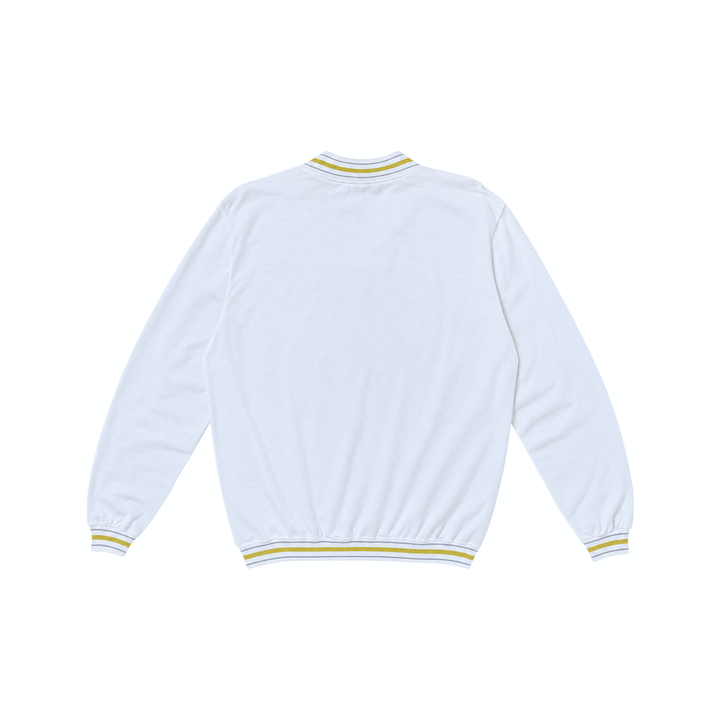 Vintage Wilson White &amp; Yellow Tennis Crewneck